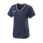 Wilson Tennis Shirt Team II V-Neck 2021 navy Damen